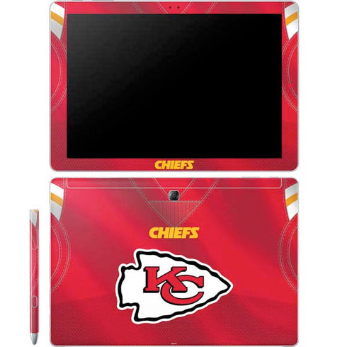 NFL Kansas City Chiefs Team Jersey Galaxy Book 12in Skin